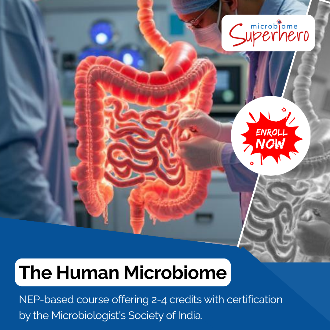 The Human Microbiome online course cover
