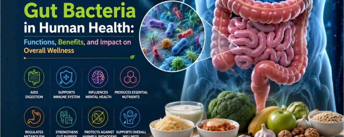 The Role of Gut Bacteria in Human Health- Functions, Benefits, and Impact on Overall Wellness